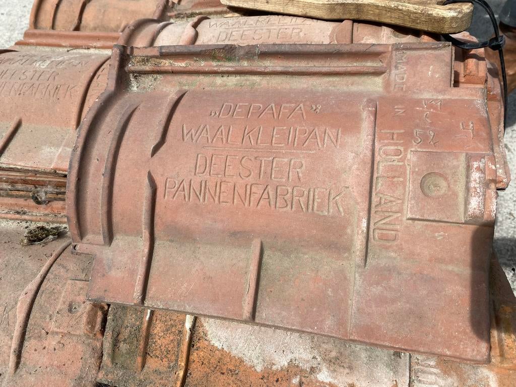 dakpannen OVH rood DEPAFA waalkleipan, Ophalen, Steen of Klei, Dakpannen, Rood