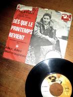 Hughes Aufray des que le printemps revient 1964, Ophalen of Verzenden, Zo goed als nieuw, Pop