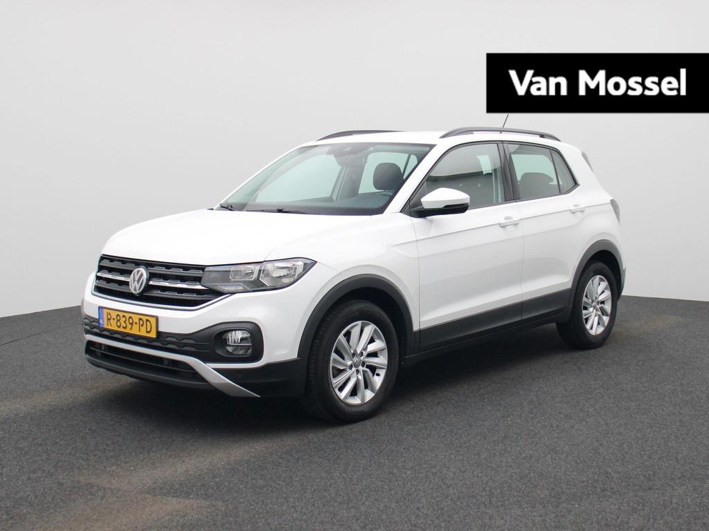 Volkswagen T-Cross 1.0 TSI Life | Adaptieve Cruise Control |, Gebruikt, 116 pk, Wit, 630 kg