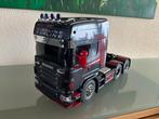 Tamiya 1/14 Scania met G.T.Power Licht/Geluidset  RTR, Hobby en Vrije tijd, Modelbouw | Radiografisch | Auto's, Schaal 1:14, Zo goed als nieuw