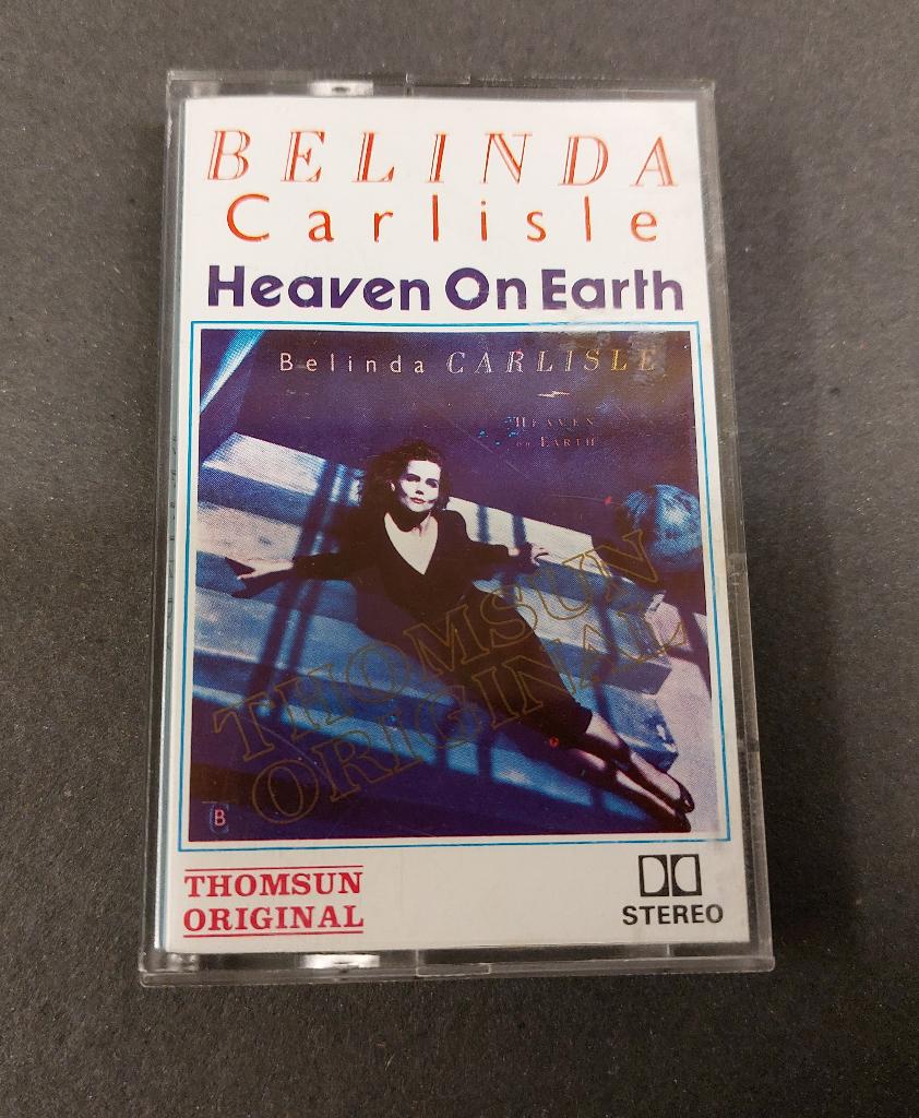 Belinda Carlisle CASSETTE Saoedi Arabie Heaven On Earth, Gebruikt, Verzenden, 1 bandje, Voorbespeeld