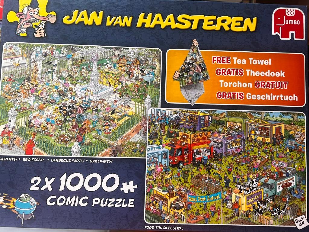 Jan van Haasteren diverse puzzles, Ophalen of Verzenden, 500 t/m 1500 stukjes, Zo goed als nieuw, Legpuzzel
