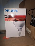 Philips Infraroodlamp 250W BR125 - Spatwaterbestendig, Ophalen of Verzenden, Nieuw, Infraroodlamp