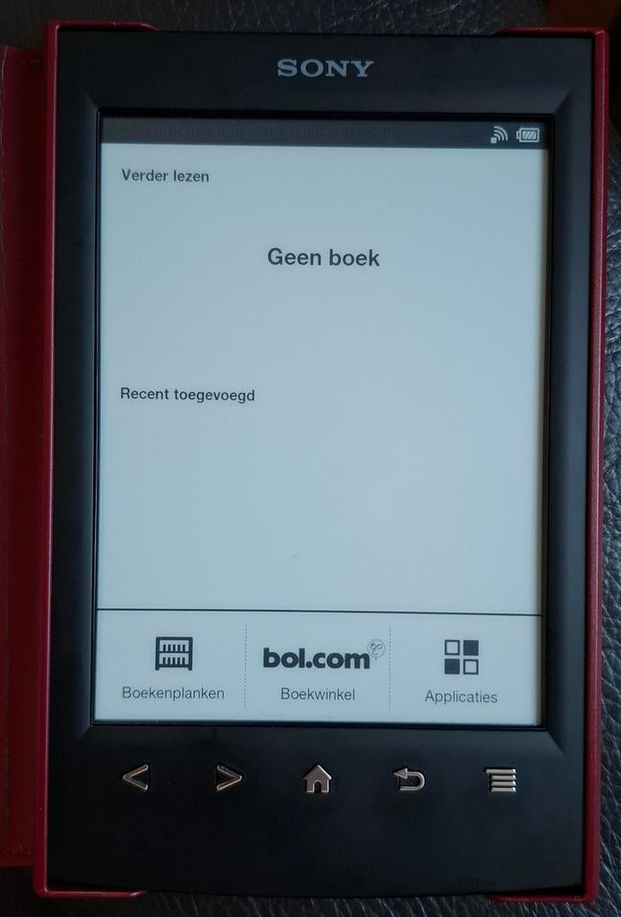 Te koop: Sony PRS T2N e-book reader, Computers en Software, E-readers, Ophalen of Verzenden, Zo goed als nieuw, SONY, Uitbreidbaar geheugen