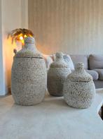 Kralen potten zand 1 uit Bali, Mand, Ophalen of Verzenden, Tropical Home, Overige vormen