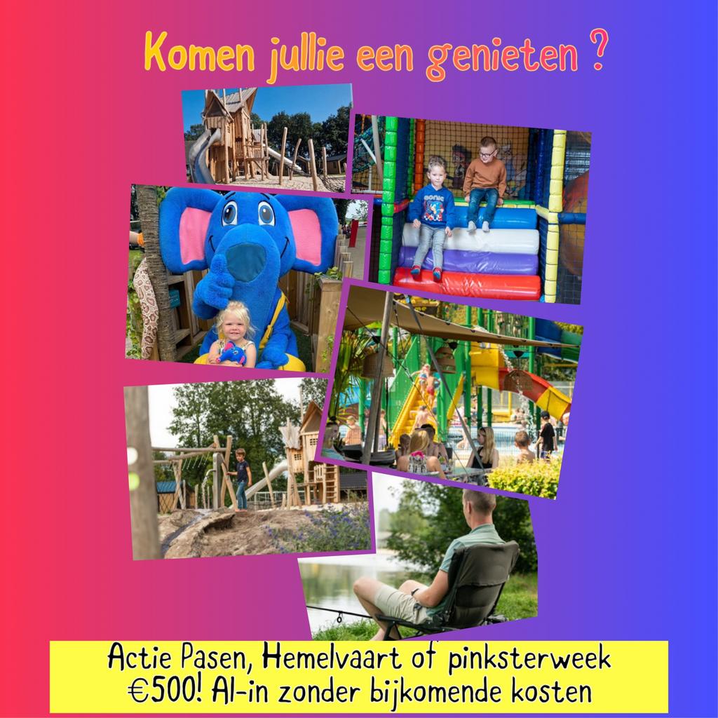 Camping de Pallegarste, Drie personen of meer, Ticket of Toegangskaart