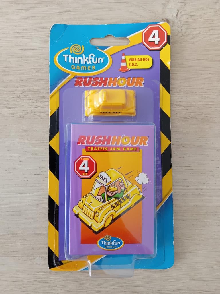 Thinkfun Rush Hour 4 uitbreidingset (zeldzaam), Een of twee spelers, Ophalen of Verzenden, Nieuw, Thinkfun
