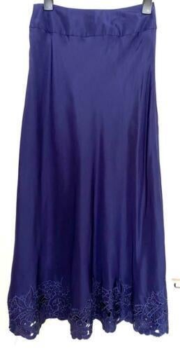 Monsoon lange zijden paarse rok maat 36[v], Kleding | Dames, Paars, Ophalen of Verzenden, Zo goed als nieuw, Maat 36 (S)