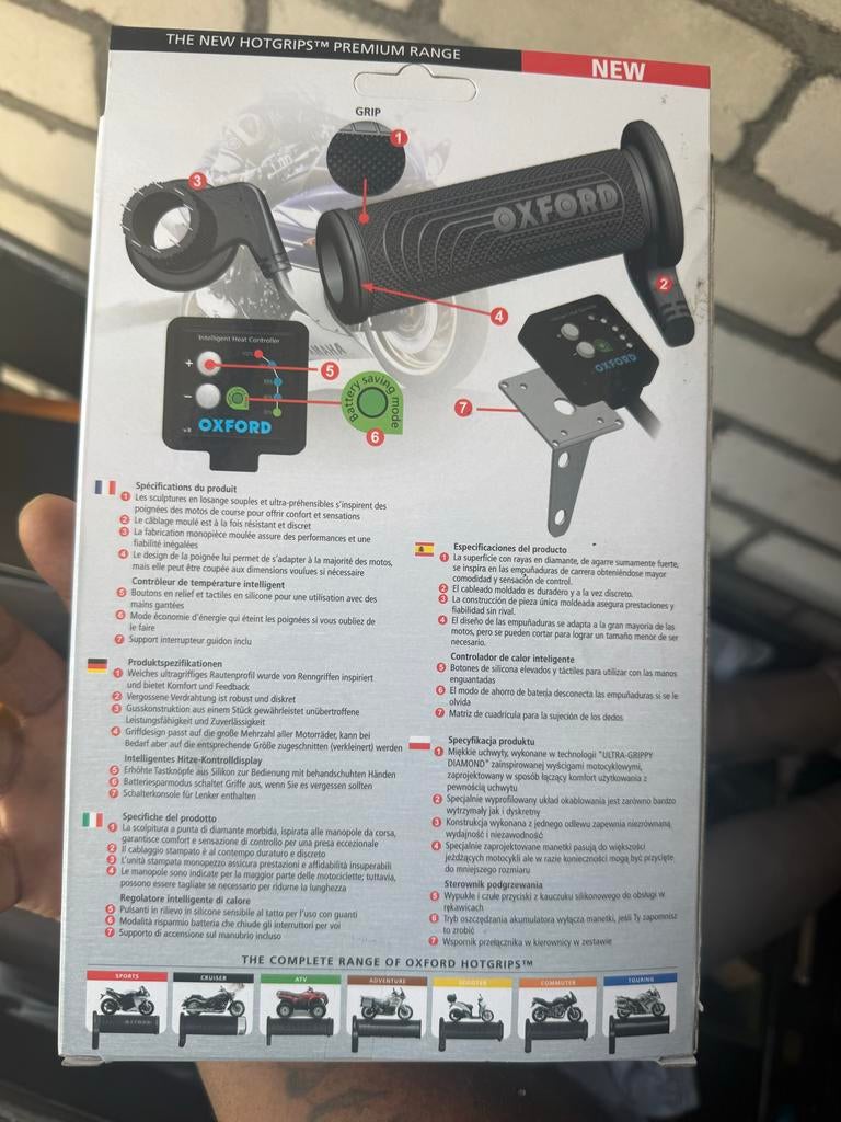 Oxford verwarmde Handvatten Motor - Nieuw in doos, Ophalen of Verzenden, Nieuw