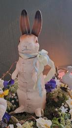 ANTIEKE OUDE PAASHAAS PAPIER MACHÉ, Verzenden