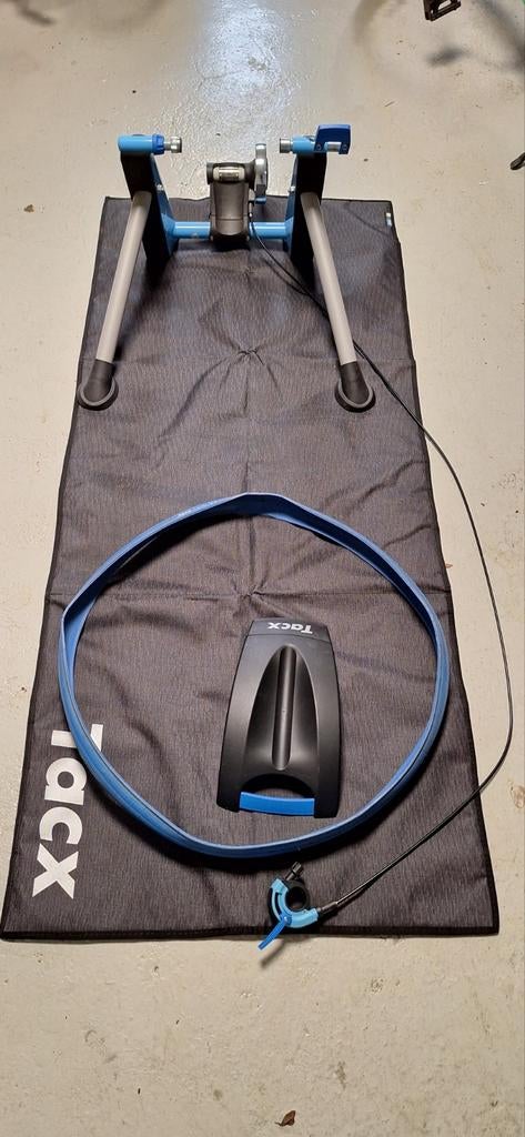 Tacx fietstrainer met mat en trainerband, Ophalen of Verzenden