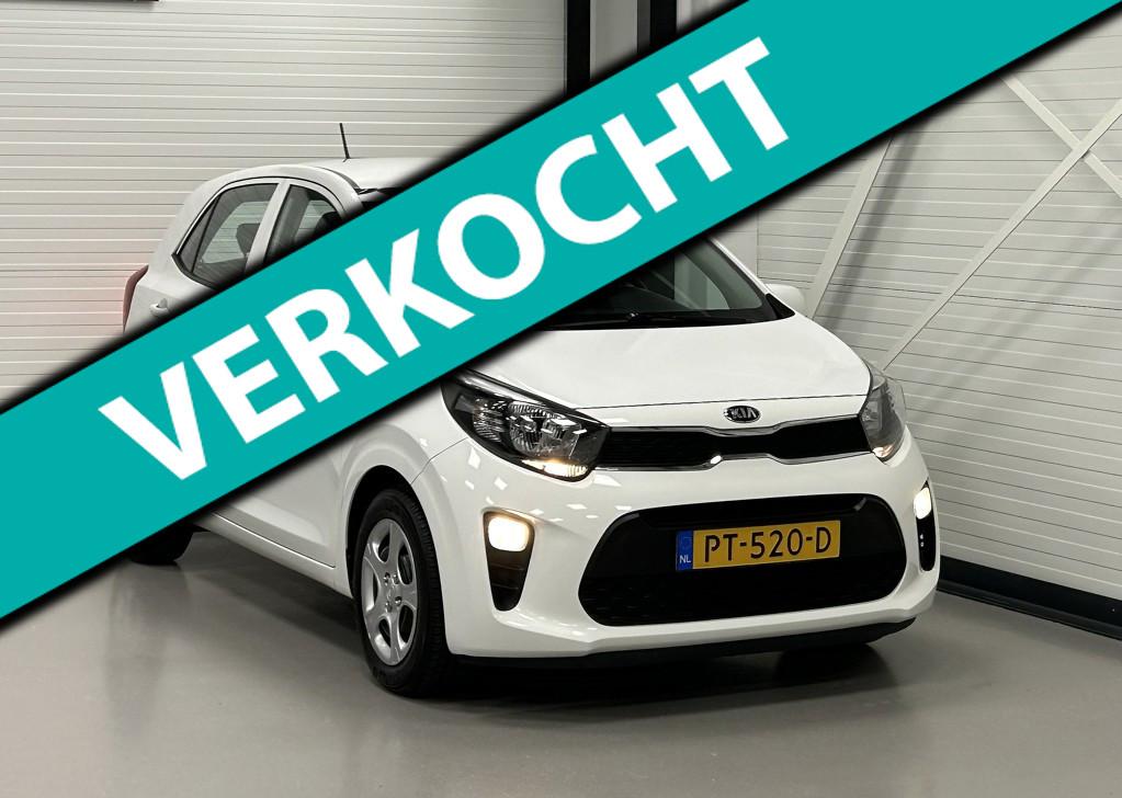 Kia Picanto 1.0 CVVT ComfortLine Parkeersensoren|Bluetooth|E, Auto's, Kia, Gebruikt, Euro 6, Wit, Origineel Nederlands