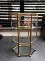 Vintage messing vitrine 25x18cm, Ophalen