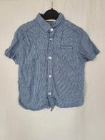 Stoere blauw-wit katoenen overhemd mt 92 merk H&M, ., Overhemd of Blouse, Ophalen of Verzenden, Zo goed als nieuw