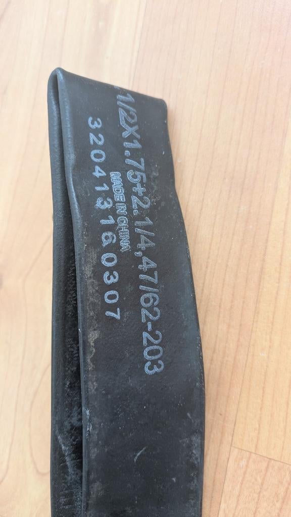 Binnenband 12 inch voor bv kinderfiets, Ophalen of Verzenden, Nieuw, Band, Onbekend