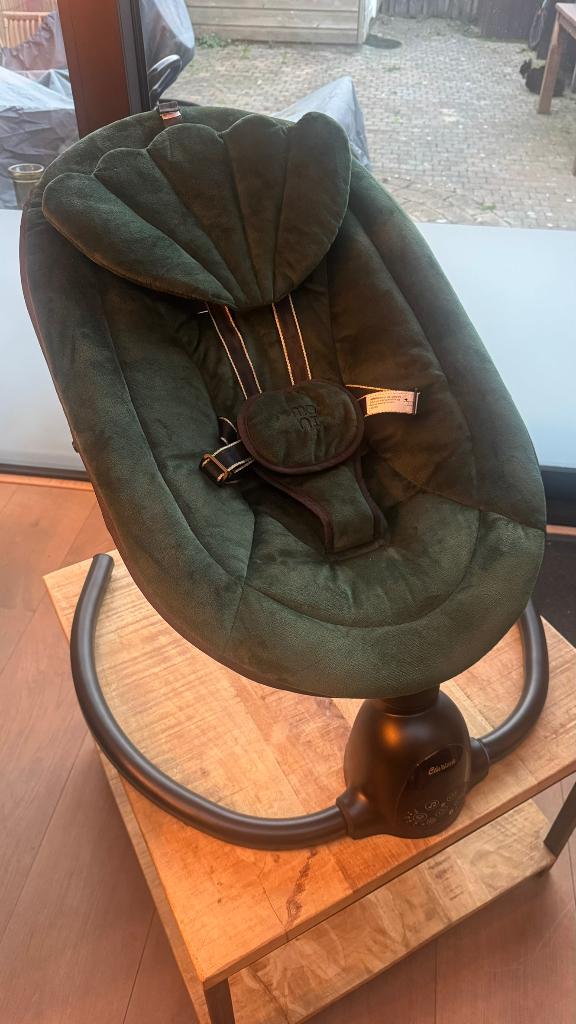 Moni Clarissa Elektrische Baby Schommelstoel/Wieg, Kinderen en Baby's, Wipstoeltjes, Schommelstoel, Verstelbaar, Zo goed als nieuw