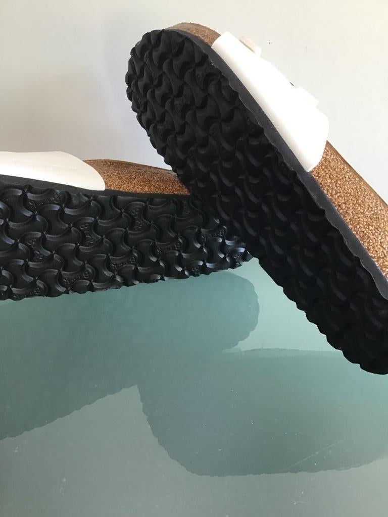 Birkenstock Nieuw 42 | wit Ibiza | Gratis verzenden, Kleding | Dames, Schoenen, Slippers, Verzenden, Wit, Nieuw