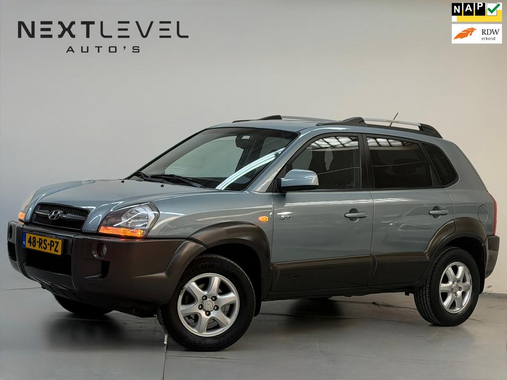 Hyundai Tucson 2.7i V6 4WD Style Automaat Trekhaak GoedOnder, Auto's, Automaat, Gebruikt, 2656 cc, Bedrijf