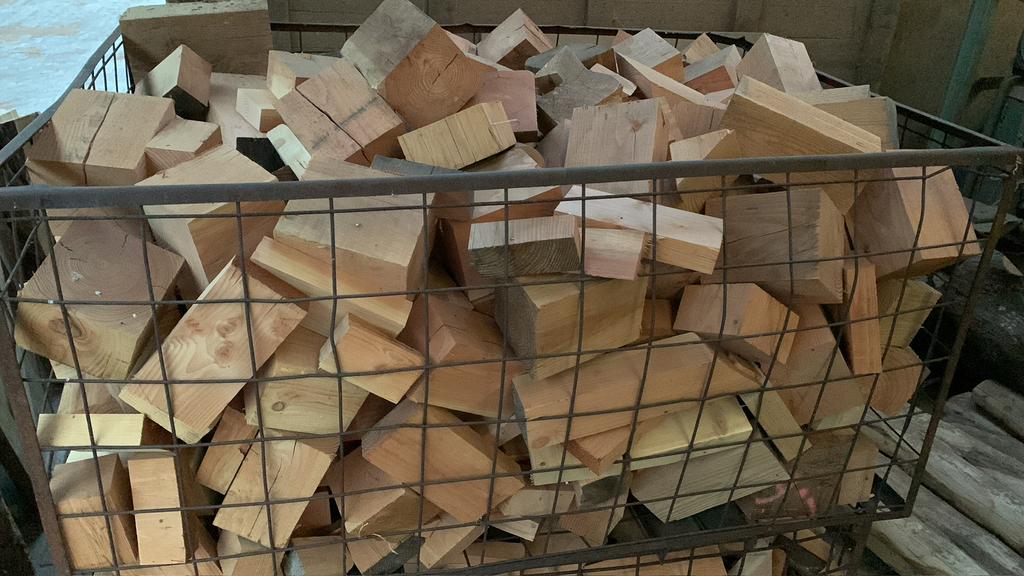 Brandhout stookhout haardhout douglas blokken, Tuin en Terras, Haardhout, Minder dan 3 m³, Ophalen of Verzenden