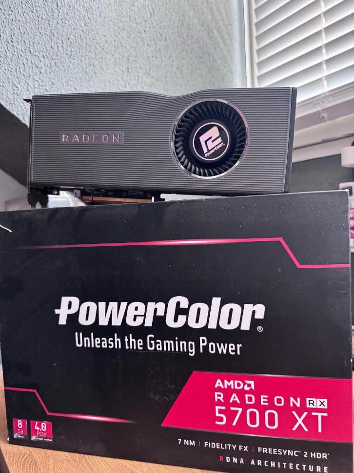 PowerColor Radeon RX 5700 XT – Uniek design, Computers en Software, Videokaarten, Gebruikt, AMD, PCI-Express 4.0, GDDR6, HDMI