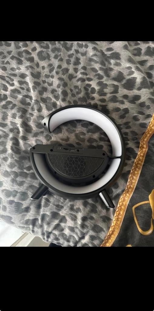Bluetooth Wekker met Licht en Speaker, Ophalen of Verzenden, Nieuw, Digitaal, Wekker of Tafelklok