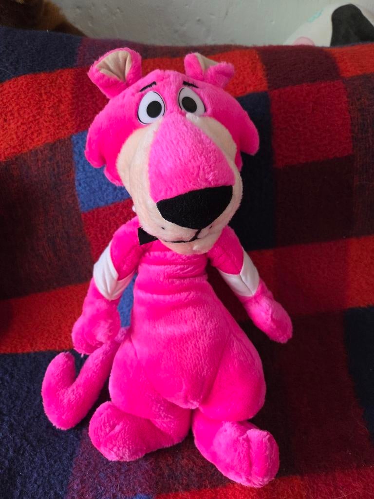 Vintage Snagglepuss Knuffel – Cartoon Network 2001, Overige merken, Overige karakters, Overige typen, Ophalen of Verzenden