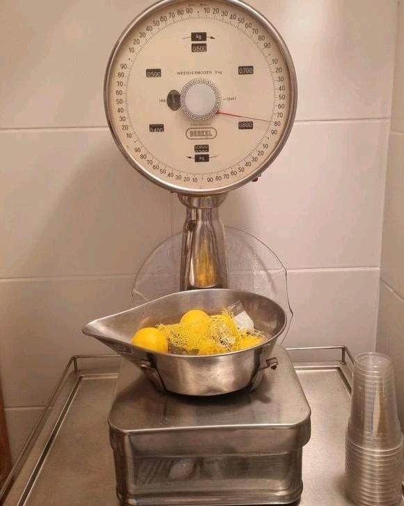 Mooie weegschaal Berkel igst, Ophalen, Winkelweegschaal, Analoog, Minder dan 10 kg