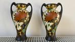 2 plateel vaasjes uit Gouda., Ophalen of Verzenden