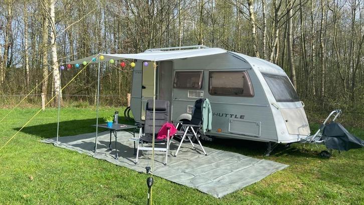 Kip Shuttle Special 41 TTZ - TOP staat + mover + voortent, Caravans en Kamperen, Caravans, Particulier, tot en met 4, Standaardzit