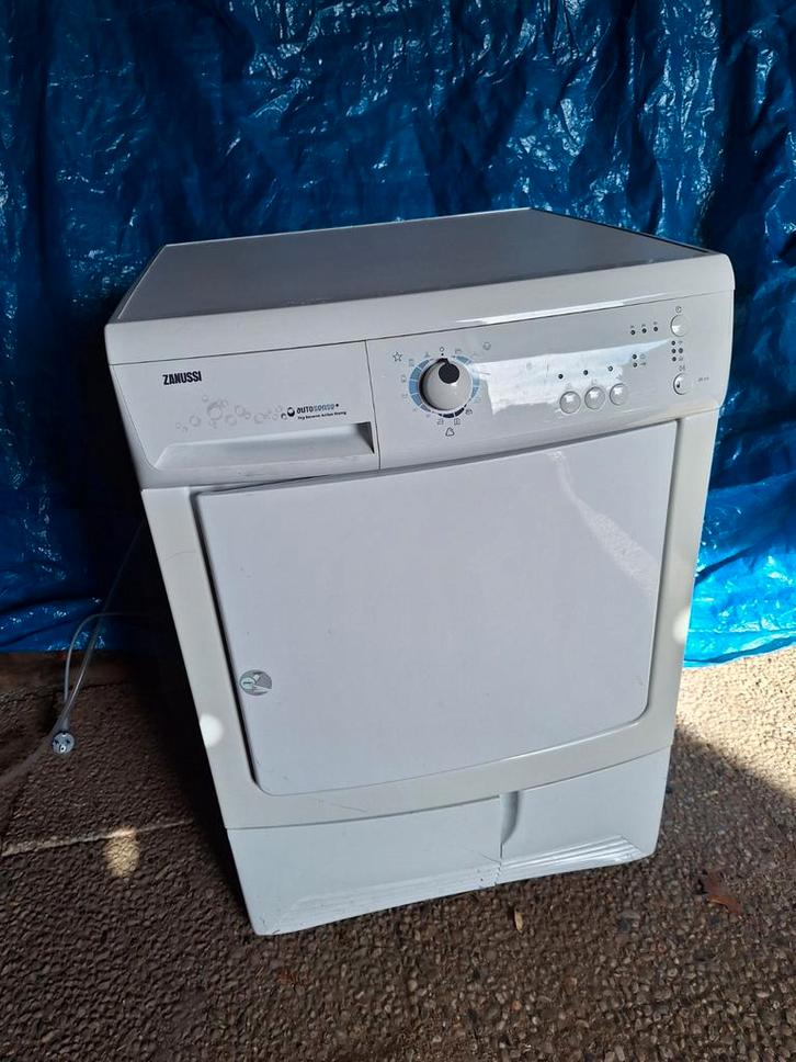 Defecte Zanussi ZTE275 droogtrommel, Witgoed en Apparatuur, Wasdrogers, Niet werkend, Luchtafvoer, Voorlader, 6 tot 8 kg, 85 tot 90 cm