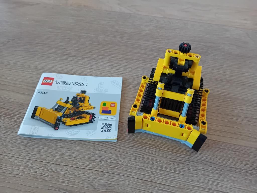 Lego Technic Bulldozer 42163, Lego, Compleet, Ophalen of Verzenden, Zo goed als nieuw