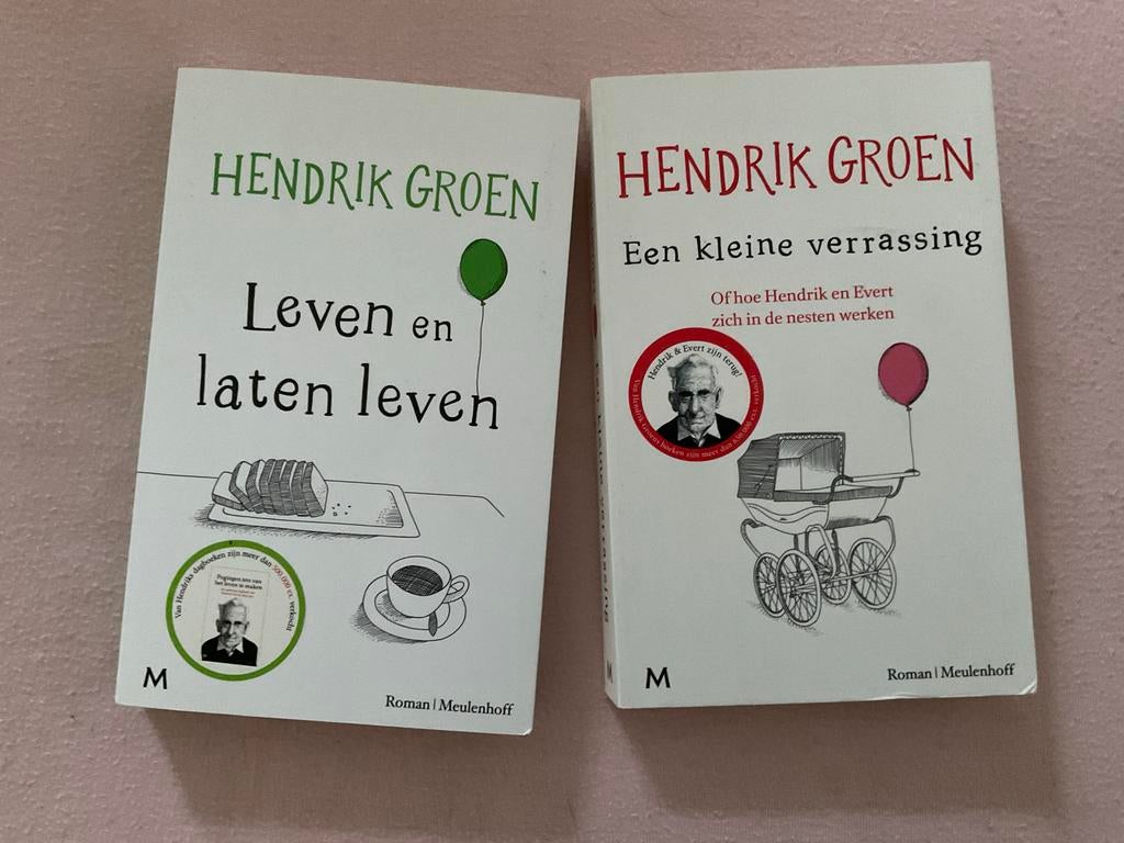 2 boeken van Hendrik Groen, Ophalen of Verzenden, Gelezen