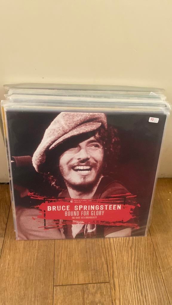 Lp bruce Springsteen, bound for glory, Ophalen of Verzenden, Zo goed als nieuw, Overige formaten
