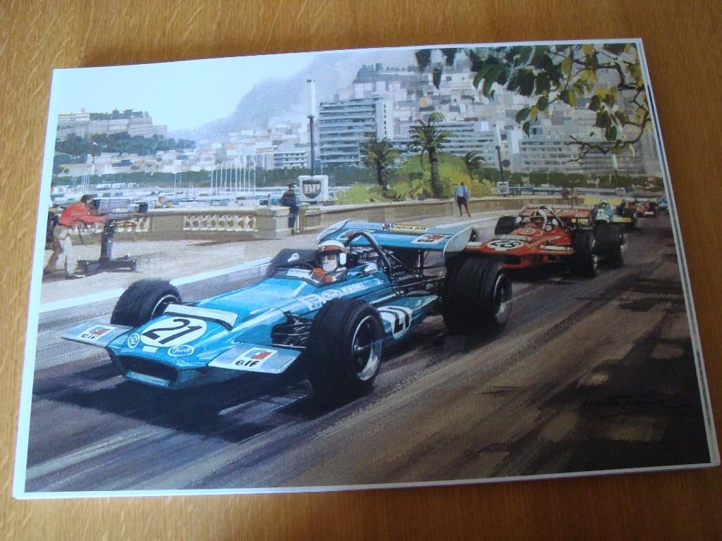 Race auto plaat 42-30 cm, Ophalen of Verzenden, Nieuw, Auto's