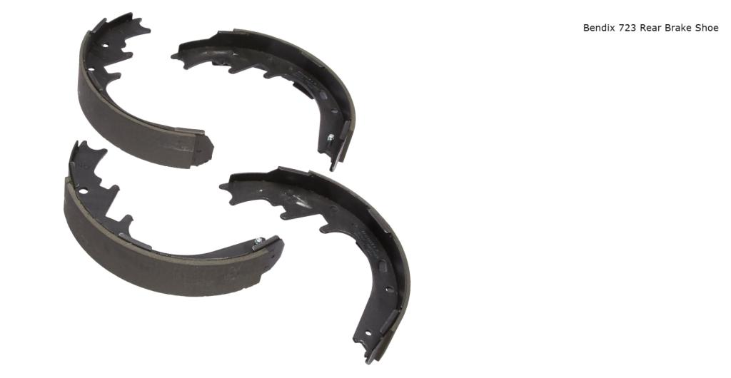 Ford F150 set remschoenen 1997-2004, Auto-onderdelen, Remmen en Aandrijving, Bendix, Nieuw, Ophalen of Verzenden, ContactUs@Bendix-Brakes.com