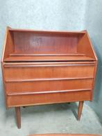 Secretaire, Ophalen, Gebruikt, Secretaire, bureau, deens furniture , teak furniture, vintage, X