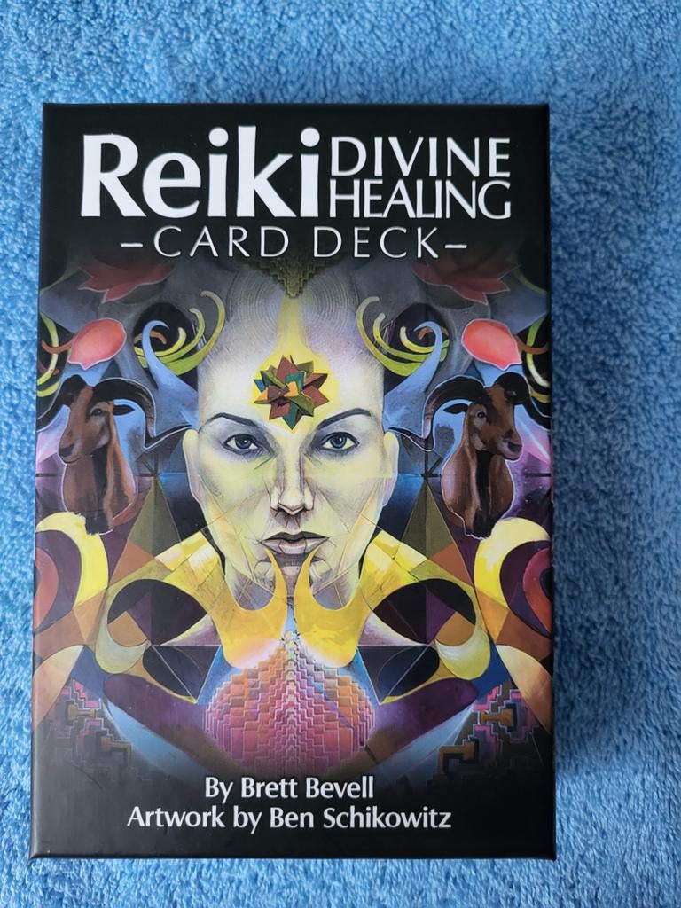 Carddeck: Reiki divine healing, Boeken, Ophalen of Verzenden, Zo goed als nieuw, Tarot of Kaarten leggen