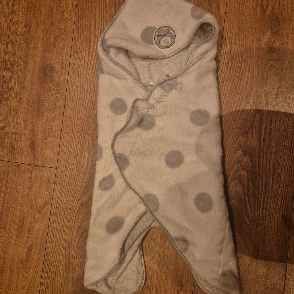 Puckababy Gogo Wikkeldeken, Kinderen en Baby's, Ophalen of Verzenden, Gebruikt, Minder dan 70 cm, Deken