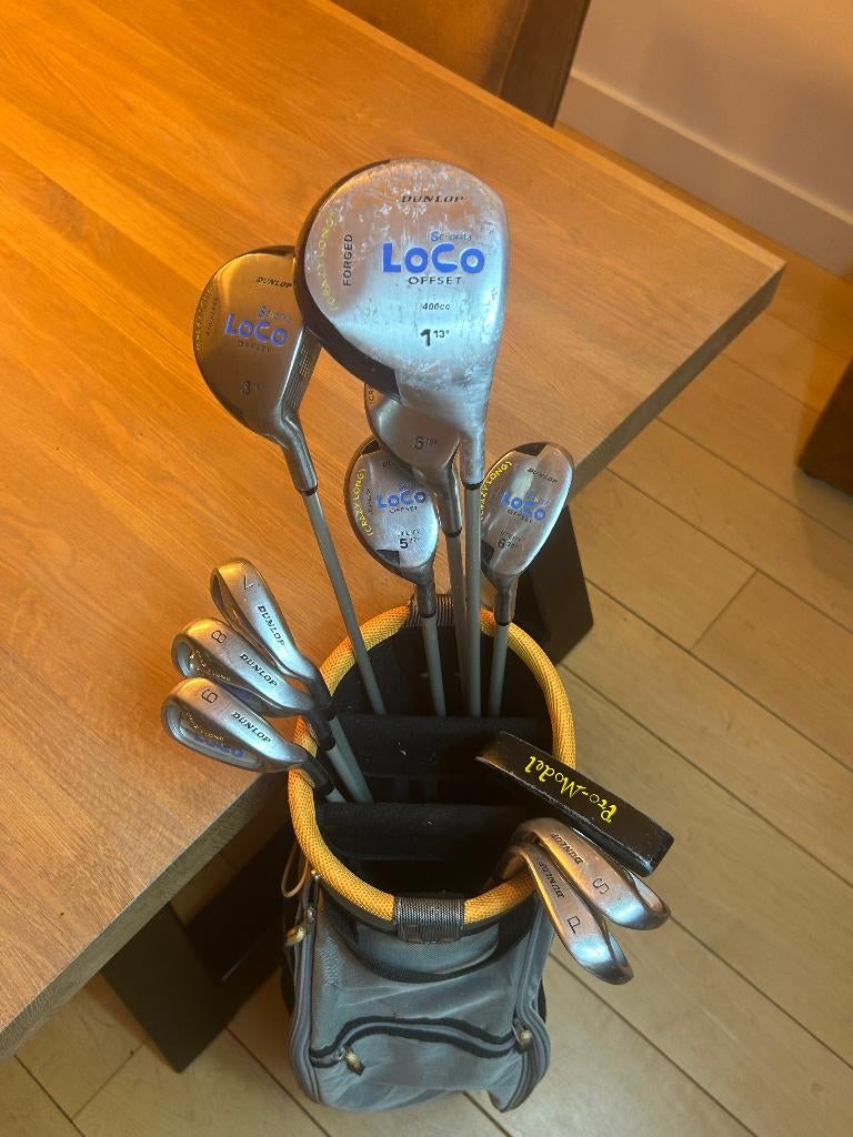Dunlop Loco Golfset met Zoid Tas ( Dames ), Sport en Fitness, Golf, Ophalen, Gebruikt, Set, Overige merken