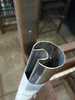 RVS geslepen leuning buis diameter 60 mm lengte 1810 mm, Overige typen, Ophalen of Verzenden, Rvs, Minder dan 2 meter