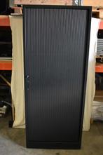 Zwarte roldeurkasten/archiefkasten /kantoorkasten/opbergkast, Niet ingevuld, Niet ingevuld, Meerdere deuren, Zo goed als nieuw