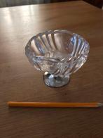 Bonbonschaaltje van kristal/ glas, Ophalen of Verzenden