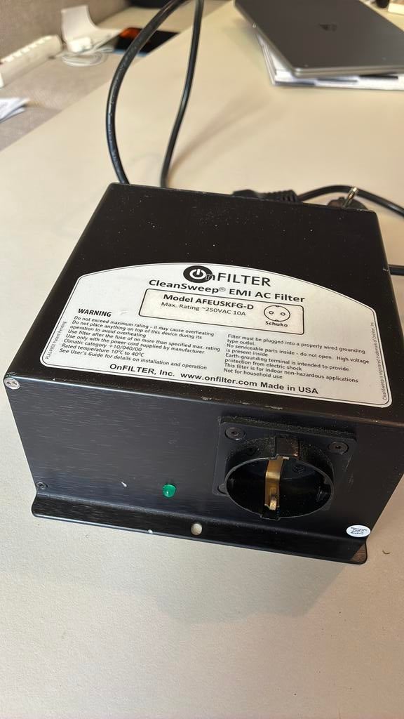 OnFilter CleanSweep netfilter, Audio, Tv en Foto, Ophalen of Verzenden, Gebruikt