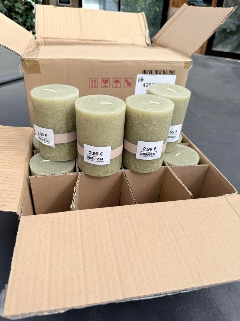 Kaarsen te koop., Ophalen of Verzenden, Nieuw