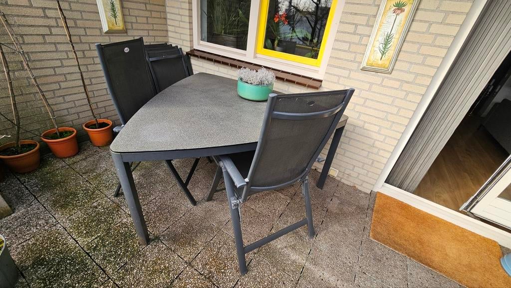 Hartman tuinset met 6 stoelen, Ophalen
