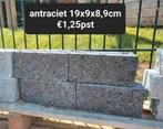 splitblokken antraciet 19x9x8,9 rox border blokken s-partij, Blok, Nieuw, Ophalen of Verzenden, Minder dan 25 cm