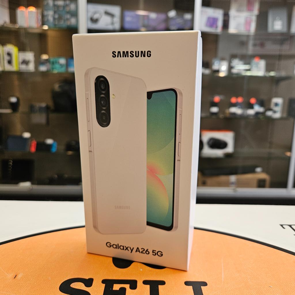 Samsung Galaxy A26 5G 128GB - NEW, Samsung, Nieuw, Support@Samsung.com, 129, Samsung-ro, Yeongtong-gu
Suwon-si, Gyeonggi-do 16677
South Korea