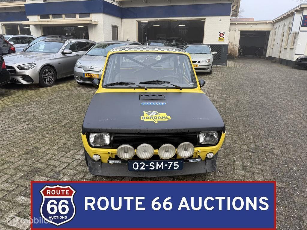 Fiat 127 1300 Rally | 1977 | Route 66 Auctions, Auto's, Overige carrosserieën, Zwart, Bedrijf, Handgeschakeld