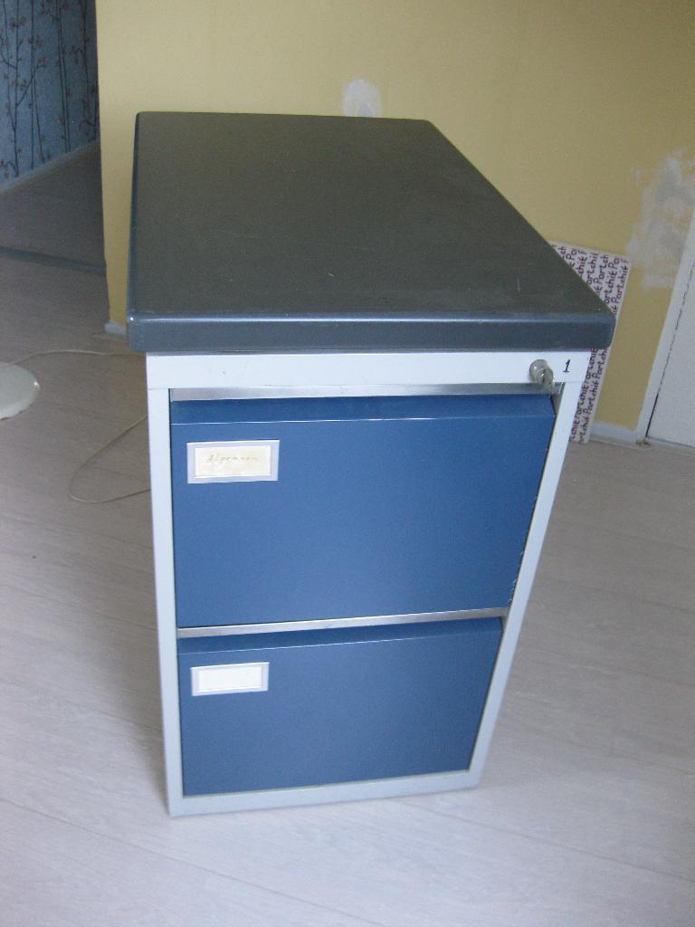 stalen ladenkast, Ophalen, Gebruikt, 1 of 2 laden, 50 tot 100 cm