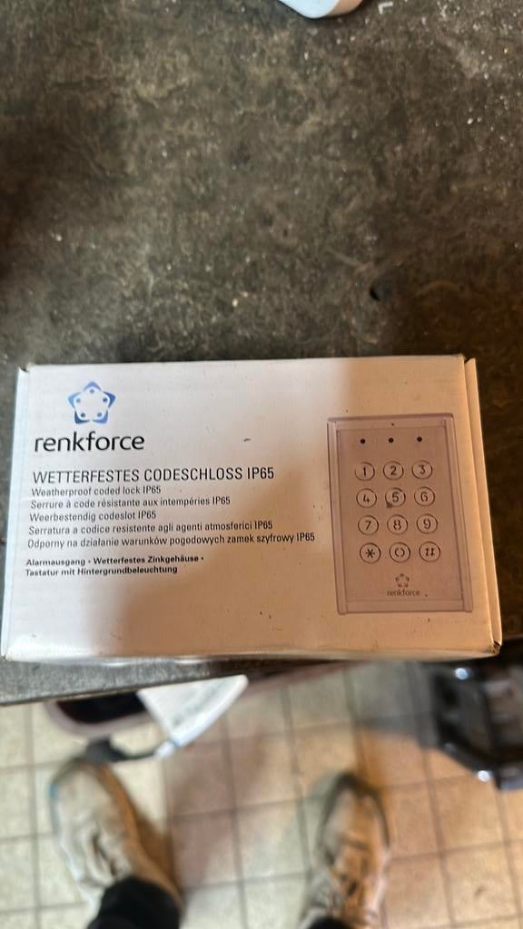 Renkforce codeslot gratis, Ophalen, Zo goed als nieuw